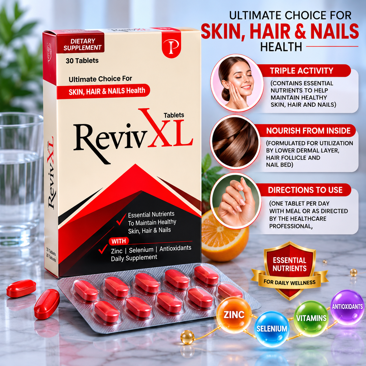 Reviv XL Multivitamin Tablets 30s