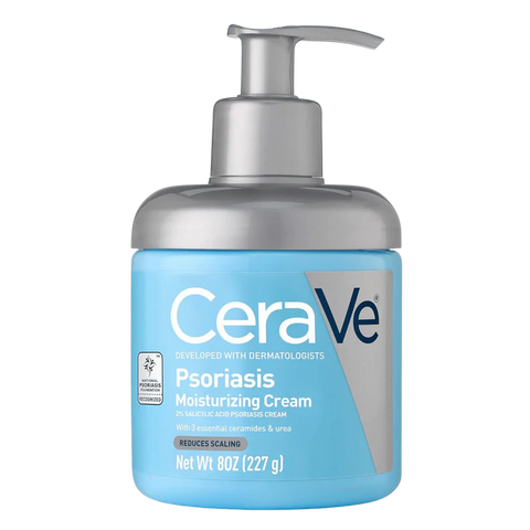 CeraVe Moisturizing Cream for Psoriasis (With Salicylic Acid, Dry Skin)