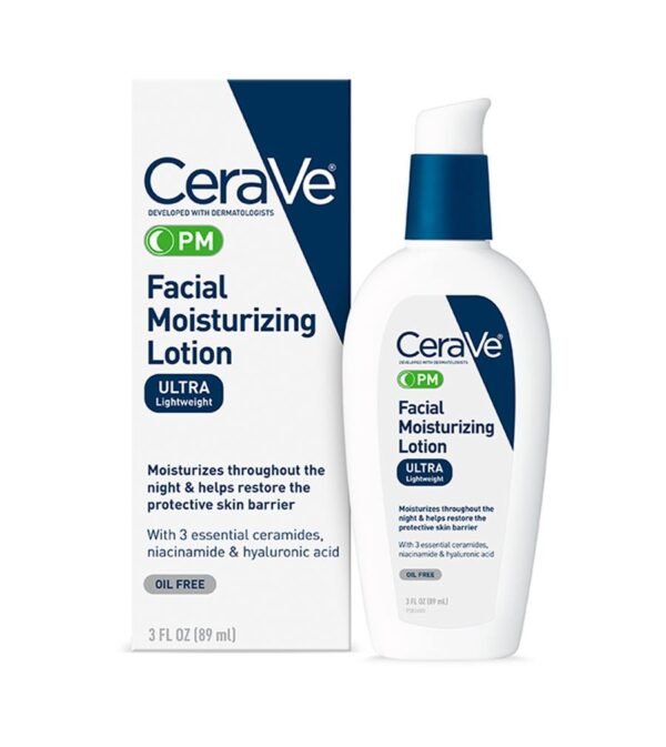CeraVe PM Facial Moisturizing Lotion